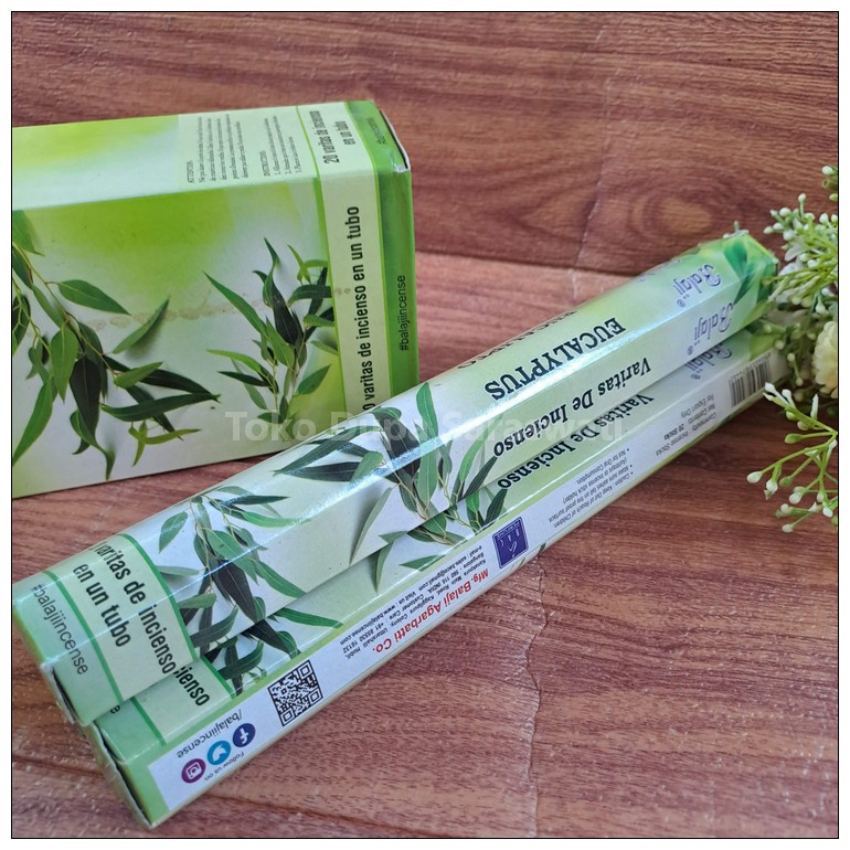 Hio Dupa Wangi Aromaterapi Eucalyptus Hexagonal Isi 20 Stik Balaji