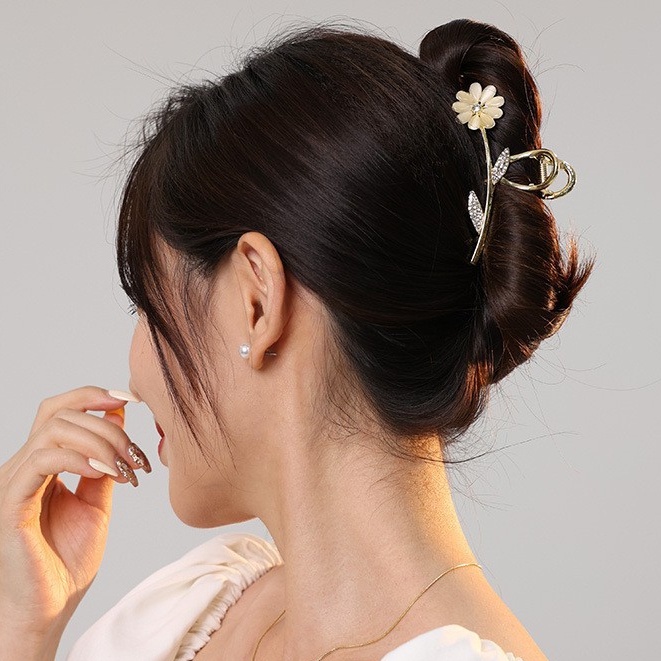 Jepit Rambut Jedai Korea Dewasa Mutiara Pita Kupu Kupu Hair Clip Aksesoris Hiasan Rambut Import AK278
