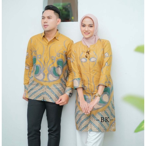Batik couple pasangan modern premium | Batik couple pria dan wanita premium | Batik couple pasangan 