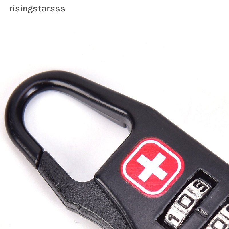 Rsid Span-new 1pc Peralatan Camping Outdoor Multi Tool Luggage Password Lock Padlock Jelly