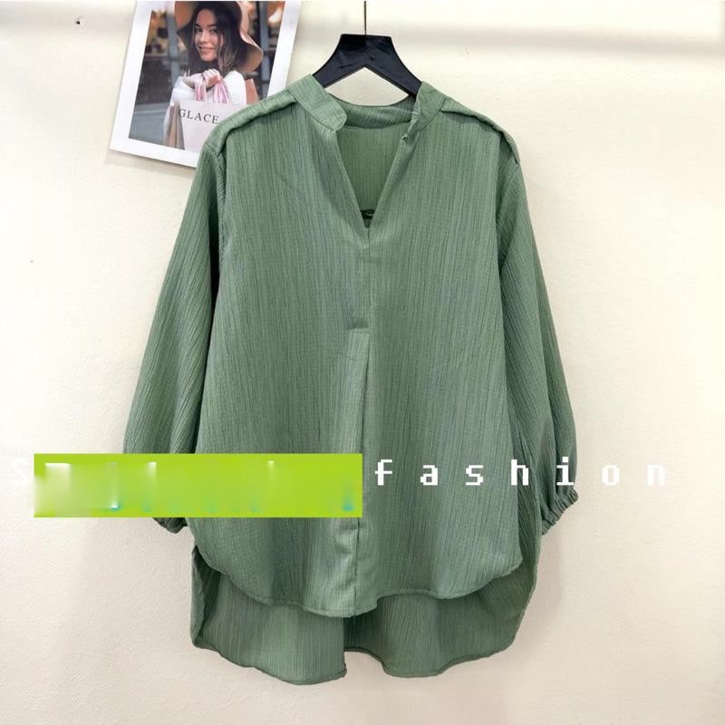 BEFAST - ZRD OOTD WANITA BLOUSE YUSI / LADY CRUSH BLOUSE / Atasan Wanita Lengan Panjang / Outfit Daily Wanita Kerja Casual / Blouse Oversize Polos Formal / Fashion kekinian Remaja ABG Trendy / Blouse Keluaran Terbaru