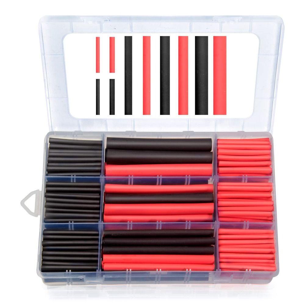 TOP 270pcs Rasio 3:1 Heat Shrink Tubing Baru IP68 Water-proof Industrial Heat-Shrink Tubing Perekat Berlapis