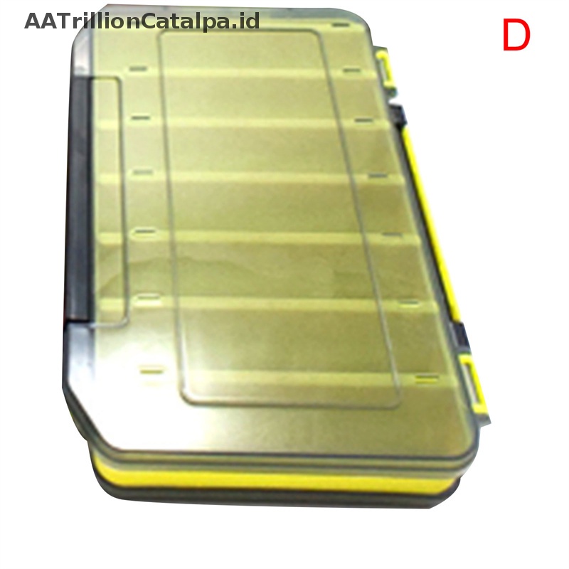 Aatrillioncatalpa 1Pcs Fishing Tackle Boxes Tempat Penyimpanan Fishing Tackle Boxes Aksesoris Box ID