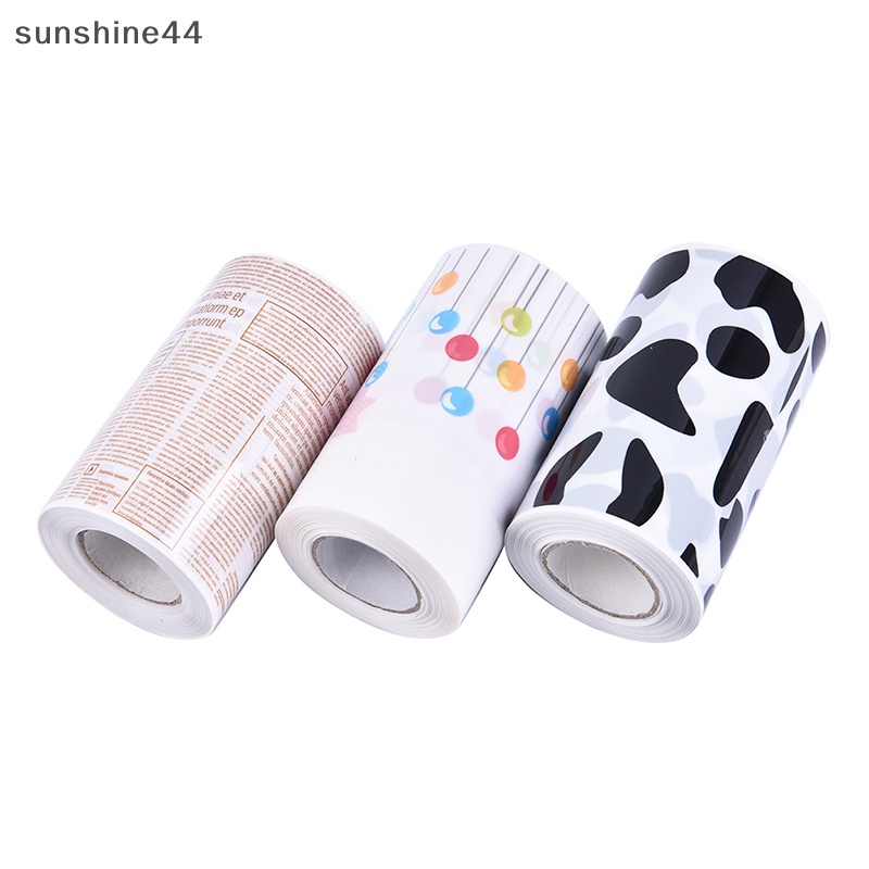 Sunshine 1roll Cake Film Transparan Kerah Kue Dapur Asetat Permen Coklat Tools ID