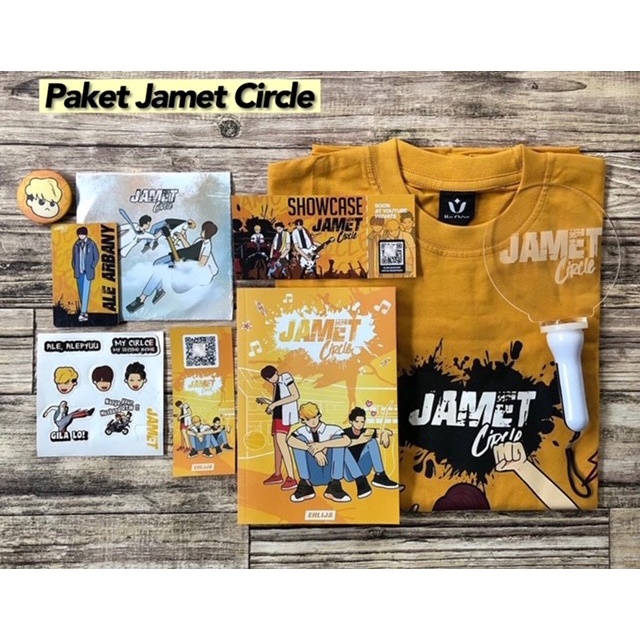 Novel JAMET CIRCLE Ehlija - Paket Jeje