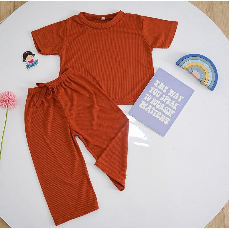 BEFAST - ZFS OOTD WANITA ONESET NESYA / JENNA RIB SET / Setelan Wanita Keluaran Terbaru / Outfit Daily Wanita Remaja ABG Trendy / Oneset Polos Casual Wanita / Fashion Kekinian Remaja ABG Trendy / Set Atasan Kaos Lengan Pendek+Celana 3/4