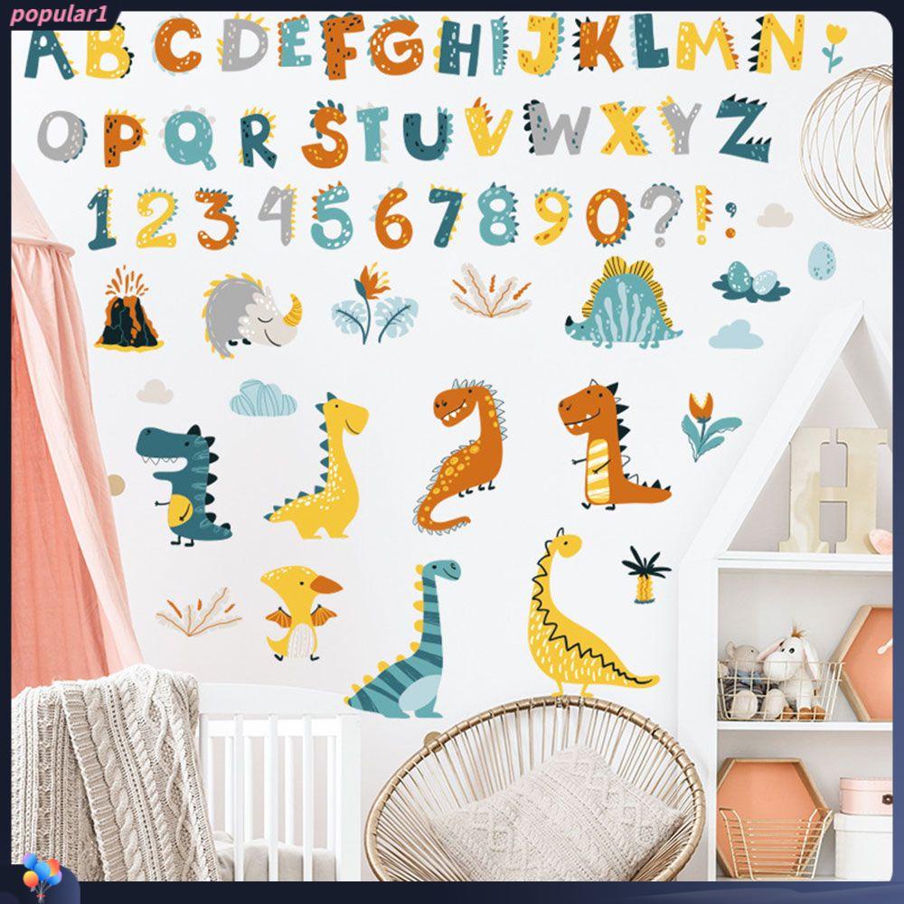 Stiker Dinding Populer New Decals Wallpaper Dinosaurus