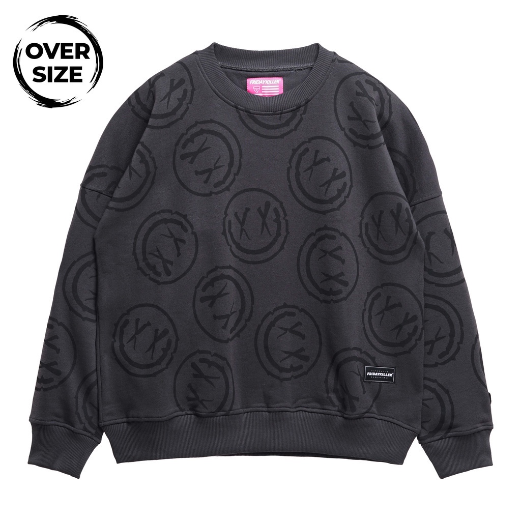 SWEATER FRIDAY KILLER | DIPPY OVER DARK GREY CRN