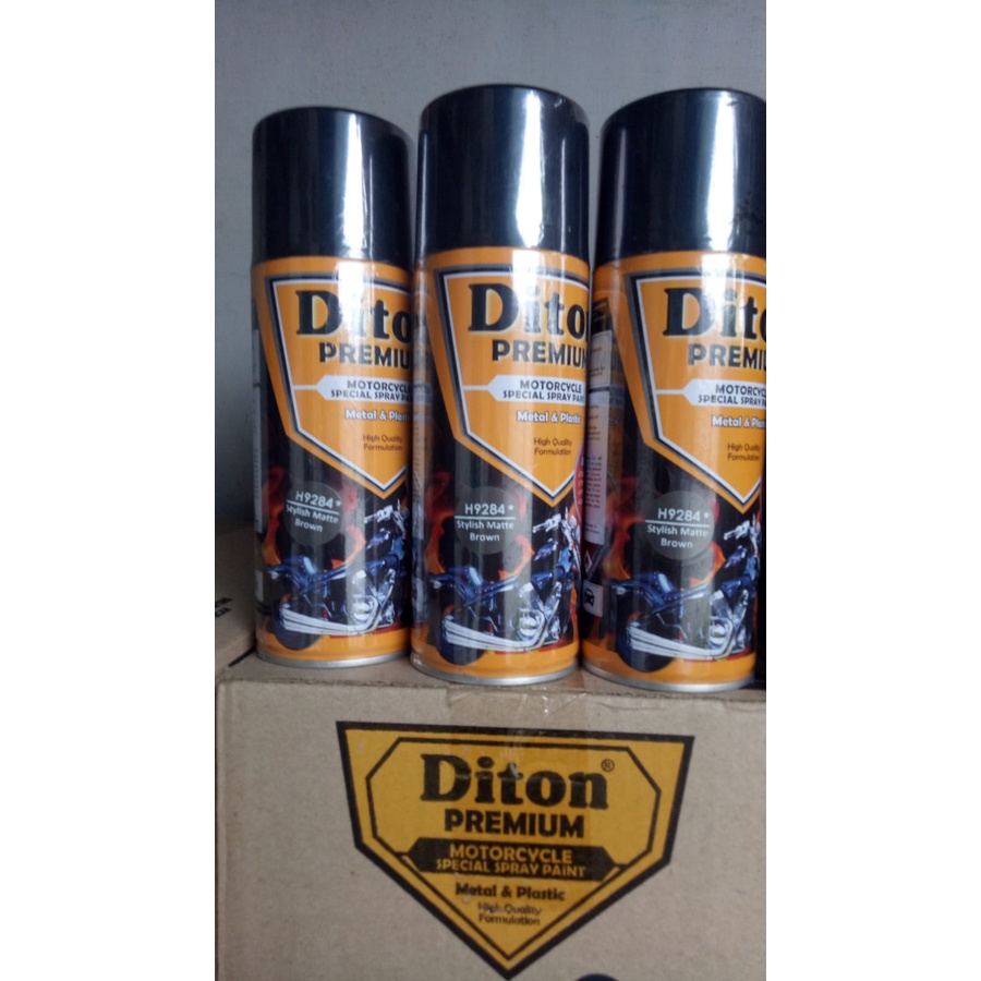 pilok pilox diton premium stylish matte brown 9284 400cc coklat doff honda h9284 h 9284 cat semprot diton premium