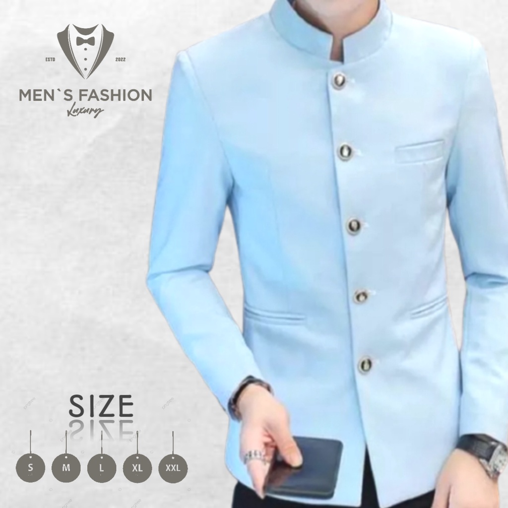 Jas Koko Pria Dewasa  Jasko Polos - Blazer Koko Premium