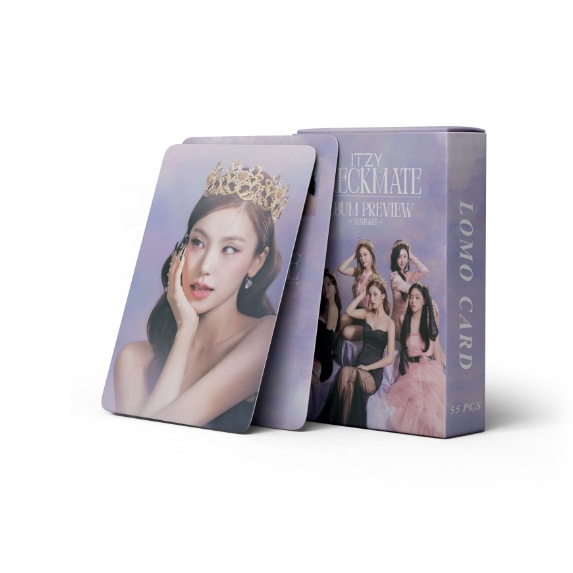 55pcs/box ITZY Photocards 2022 season's greetings Album LOMO Card Postcard ((In STOCK) Kpop fan)