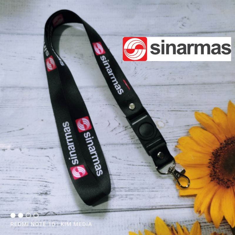 

TALI LANYARD SINARMAS GANTUNGAN NAME TAG FULL PRINT "SINAR MAS" GANTUNGAN KUNCI GANTUNGAN HANDPHONE