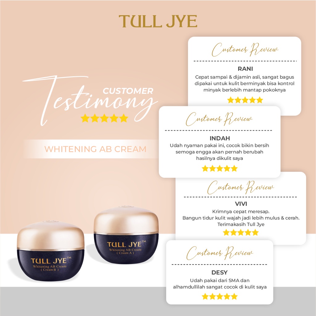 Tull Jye Whitening AB Cream