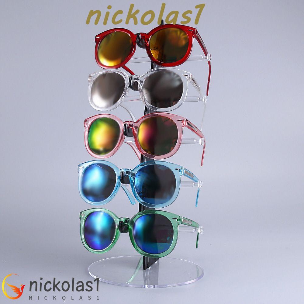 Nickolas1 5pasang Stand Display Kacamata Fashion Aksesoris Kacamata Wadah Konter Kacamata Baca Rak Tudung Kacamata Stand Penyimpanan Kacamata
