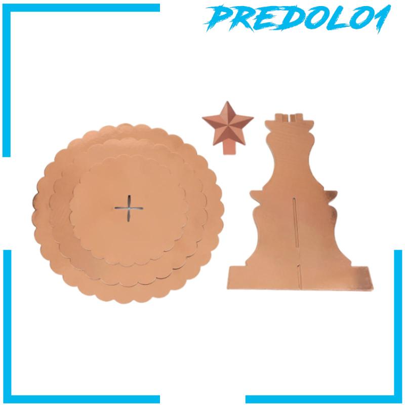 [Predolo1] Cupcake Tray Dekorasi Meja Baki Hias Bertingkat Multiuse Untuk Rumah