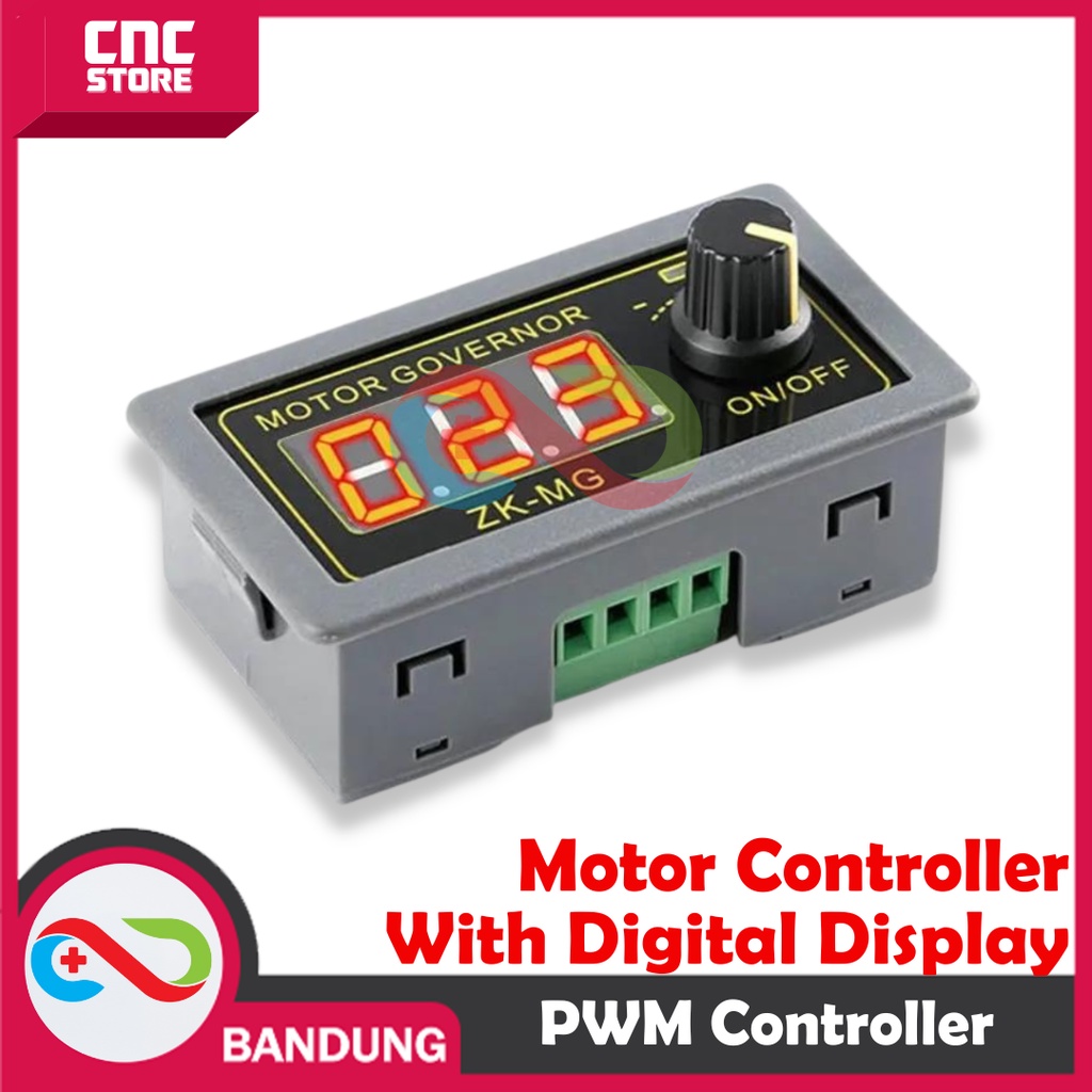 MOTOR SPEED CONTROLLER DC PWM DIGITAL DISPLAY 5A DC 5-30V 150W