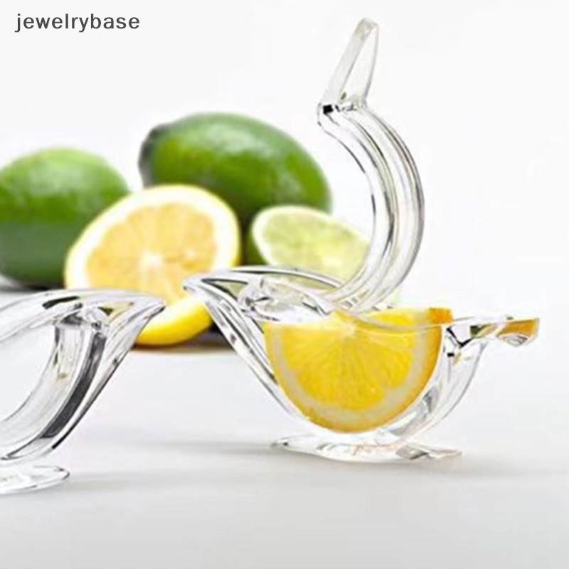 [jewelrybase] Pp lemon Klip Manual Transparan Juicer Buah Gadget Dapur Rumah Tangga ABS Boat Juicer Fruit lemon Halus Dan Bening and clear /lime Dengan Butik Desain modern