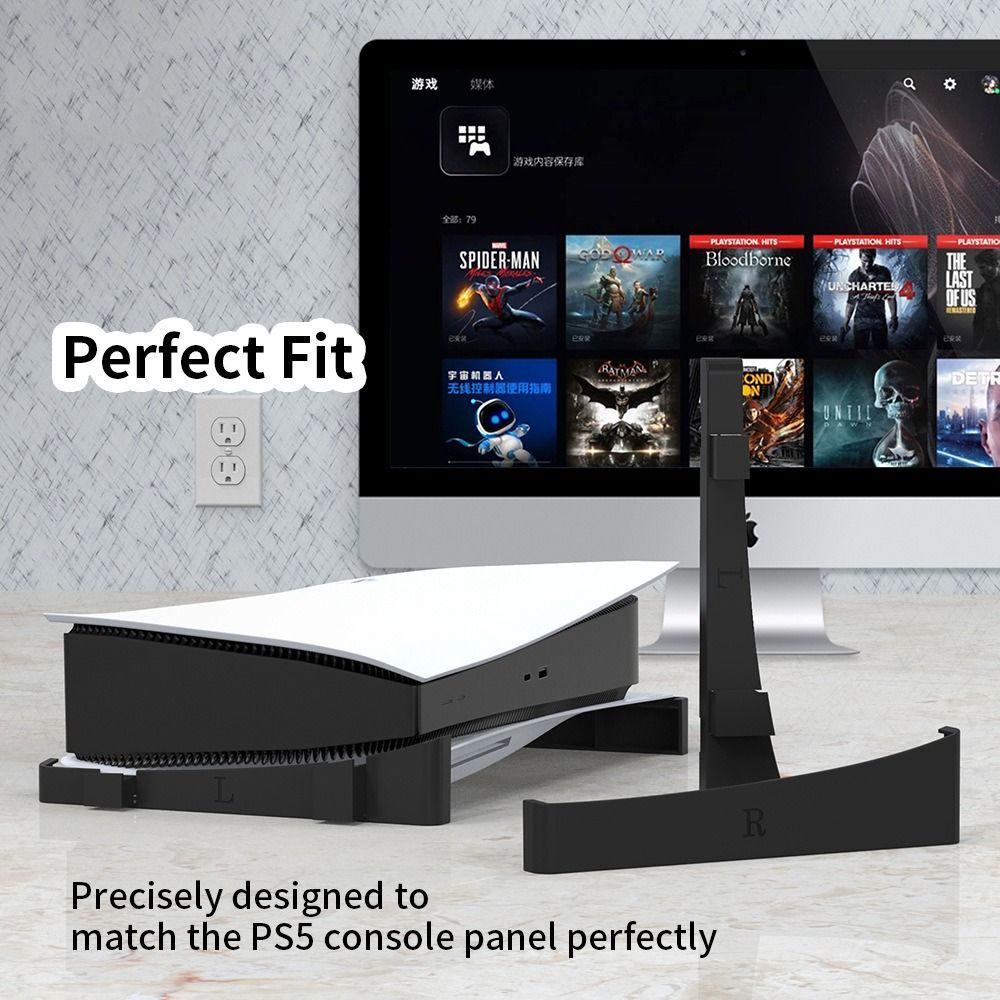 TOP PLAYSTATION Bracket Dock Display Penyimpanan Aksesoris Base Horizontal Host Console Untuk PS5 Playstation5