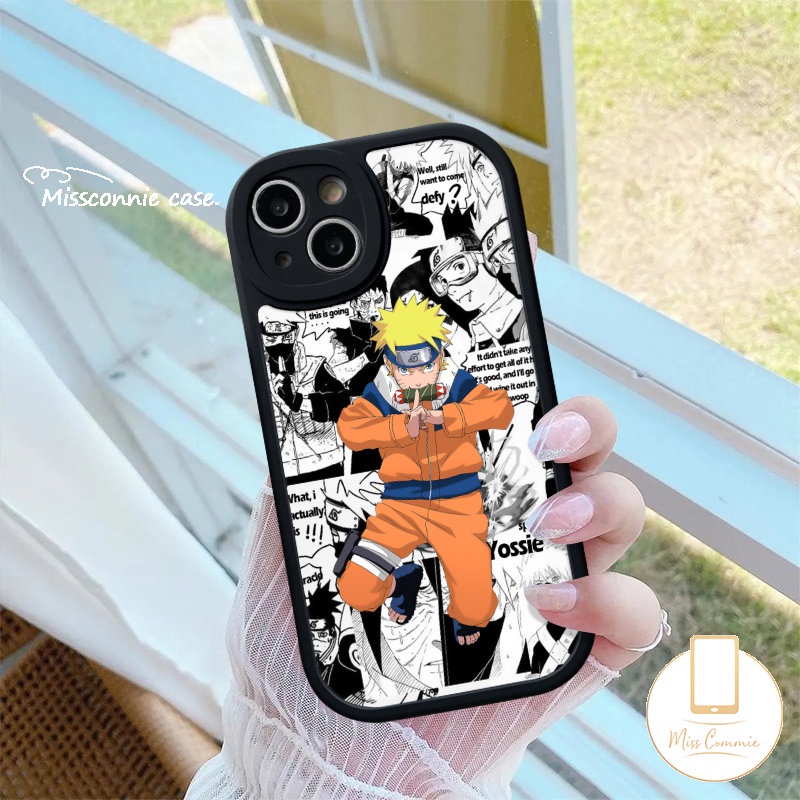 Untuk Redmi 9A A1 9T 9 10 10A 10C 9C A1+ POCO X3 NFC Pro K40s F4 M3 Mi 11T Pro Redmi Note 11 8 10s 11s 9 9s 10 11Pro 10Pro Max Cute Hokage Uzumaki Naruto Anime Soft Tpu Sarung Kartun