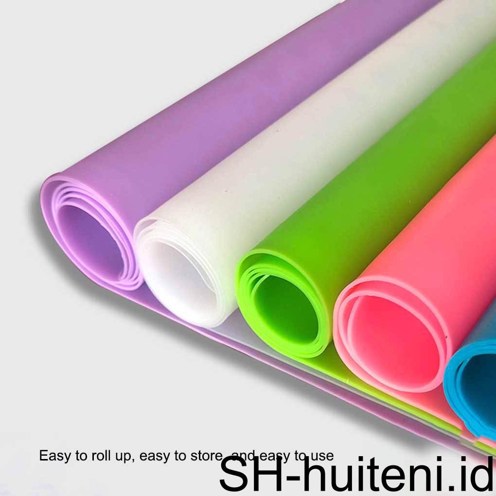 Baking Mat Bake Pad Silikon Anti Lengket Bisa Dicuci Praktis Gadget Dapur Non Slip Profesional Halus Compact Size Pastry