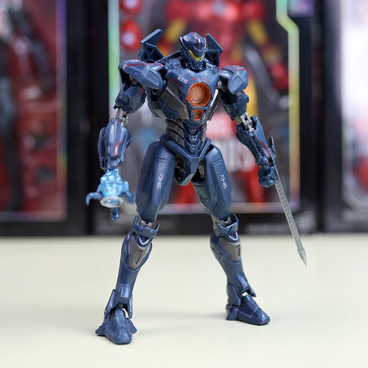 Robot Pacific Rim2 Gipsy Avenger Action Figure Model Anime Sambungan Bergerak Boneka Koleksi Hiasan Meja Mainan Anak