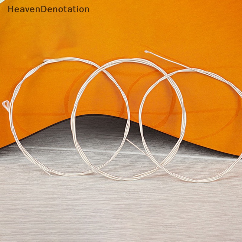 [HeavenDenotation] 6pcs Set Senar Gitar Nylon Silver Strings Untuk Gitar Klasik Classic HDV