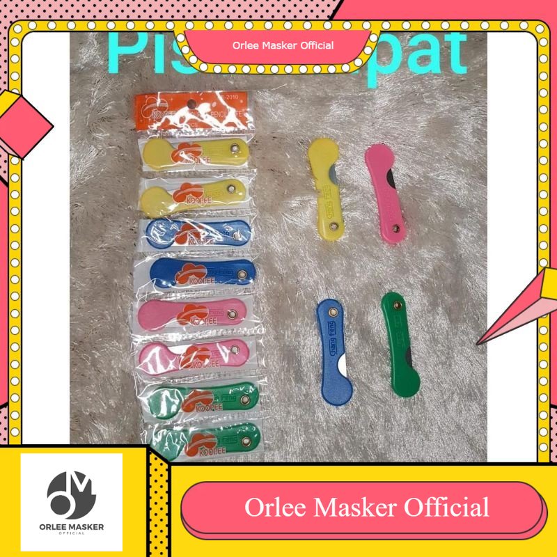 PISAU LIPAT KECIL/ MINI, PEMES (1 RENTENG) ISI 12 PCS