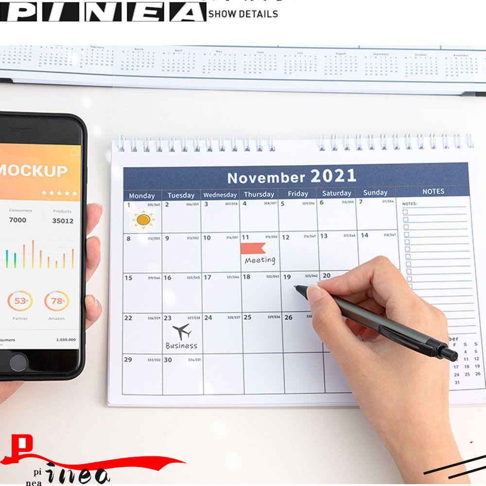 Kalender Dinding Nanas 2022desk Plan Monthly Planner Wall Decor
