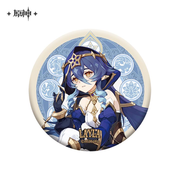 Layla Sumeru Theme Series 7,5cm Character Badge - Genshin Impact