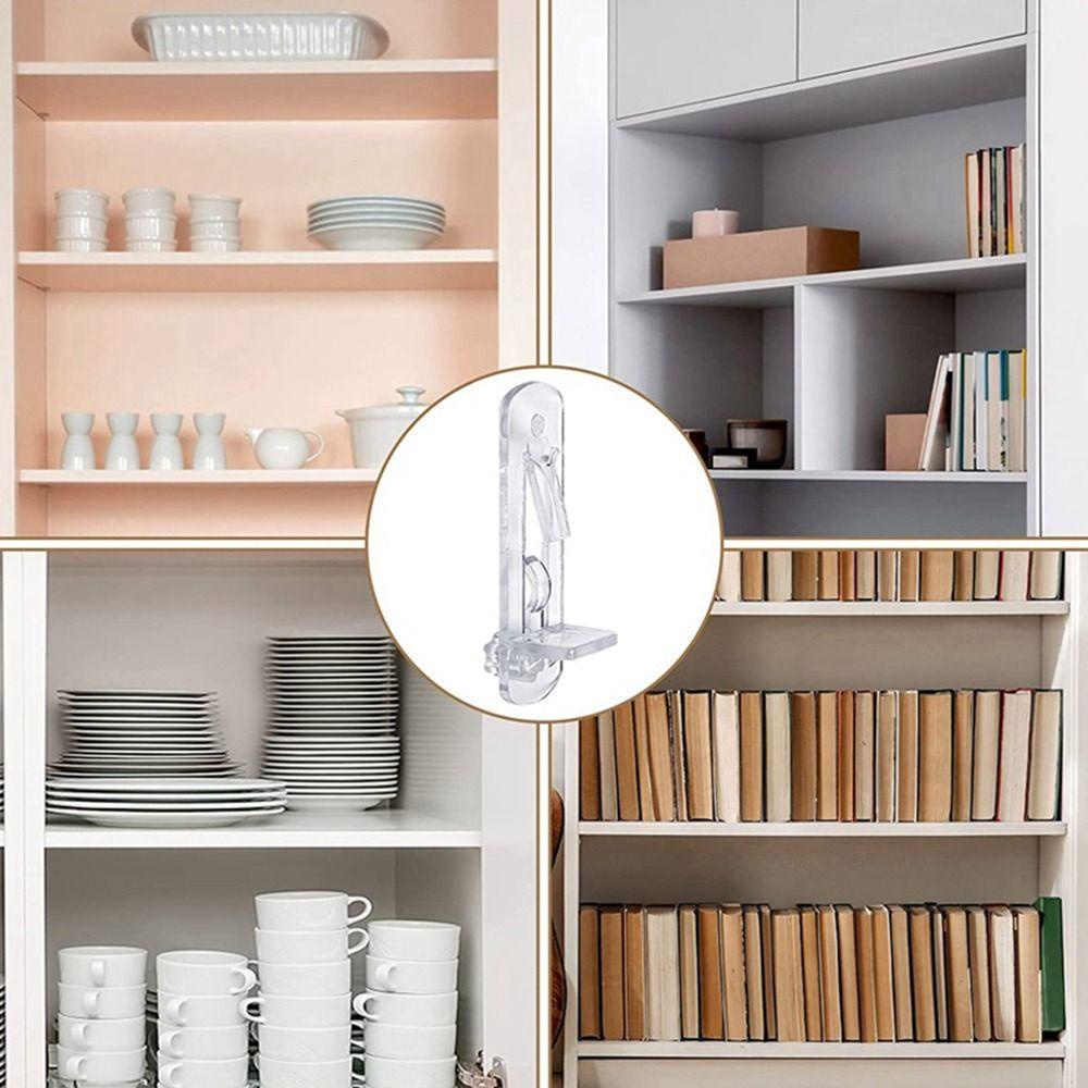 Populer Pengunci Rak Pin Hardware Rak Buku Cabinet Shelves Bracket