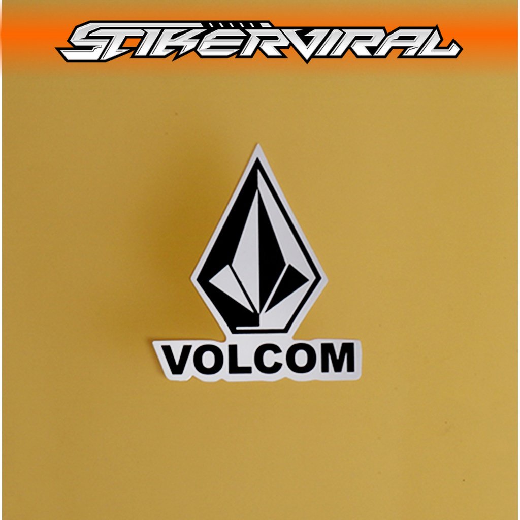 

STIKER GRAFTAC - VOLCOM - STIKER AESTHETIC LAPTOP, AKSESORIS HP, ANTI AIR, MOTIF,HELM.