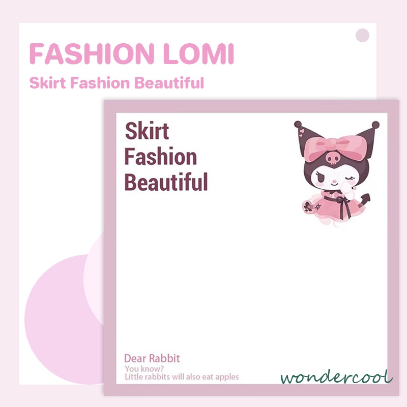 Sticky Note Buku catatan buku catatan siswa yang dapat disobek catatan tempel dekoratif-Won