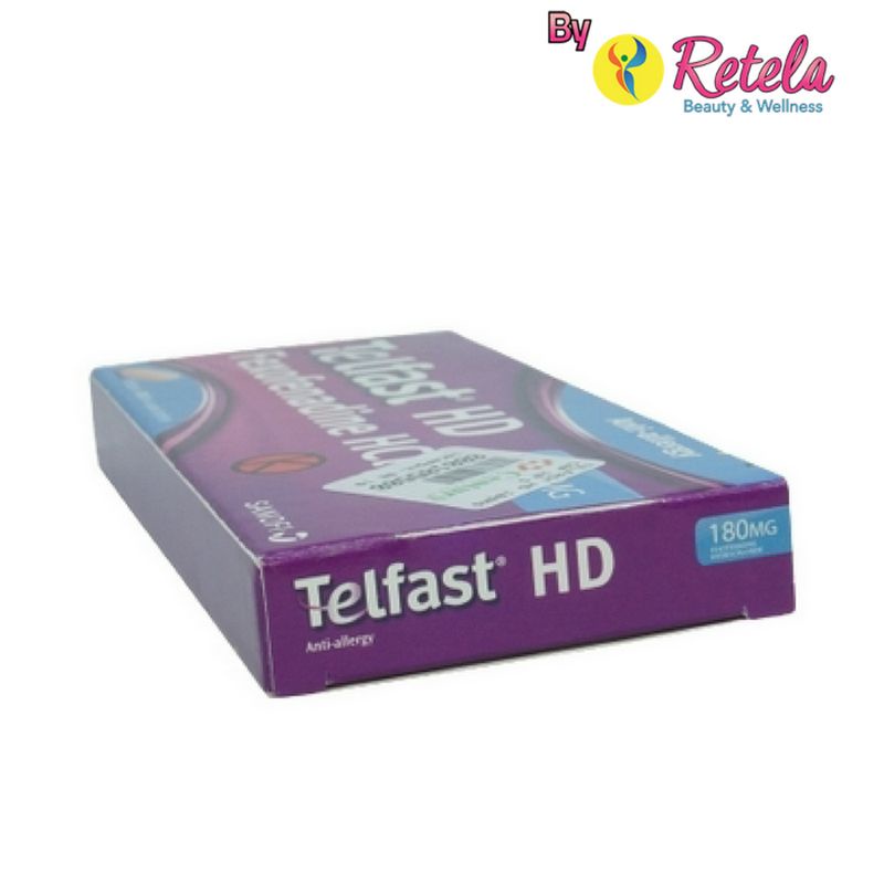 Telfast Hd 180mg Cap 10`S