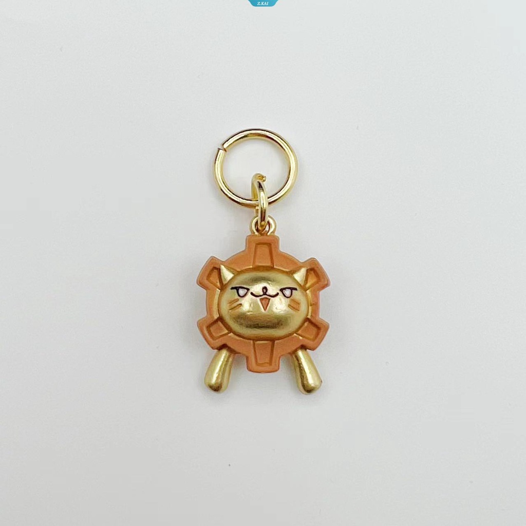 Charm Gantungan Kunci Genshin Impact Gold Silver Alhaitham Little Lion Cos Metal Genshin Impact Keychain [ZK]