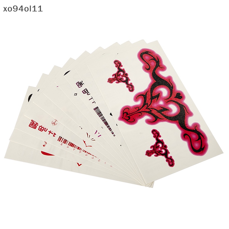 Xo 10/20pcs Tatoo Sex Tato Temporer Tahan Air Rahim Tato Palsu Stiker OL