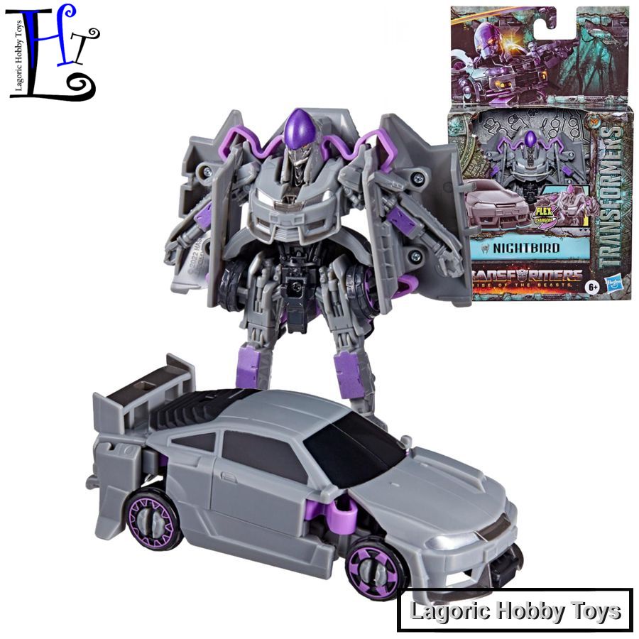 Transformers NightBird ROTB Flex Changers Hasbro Mainan Figure