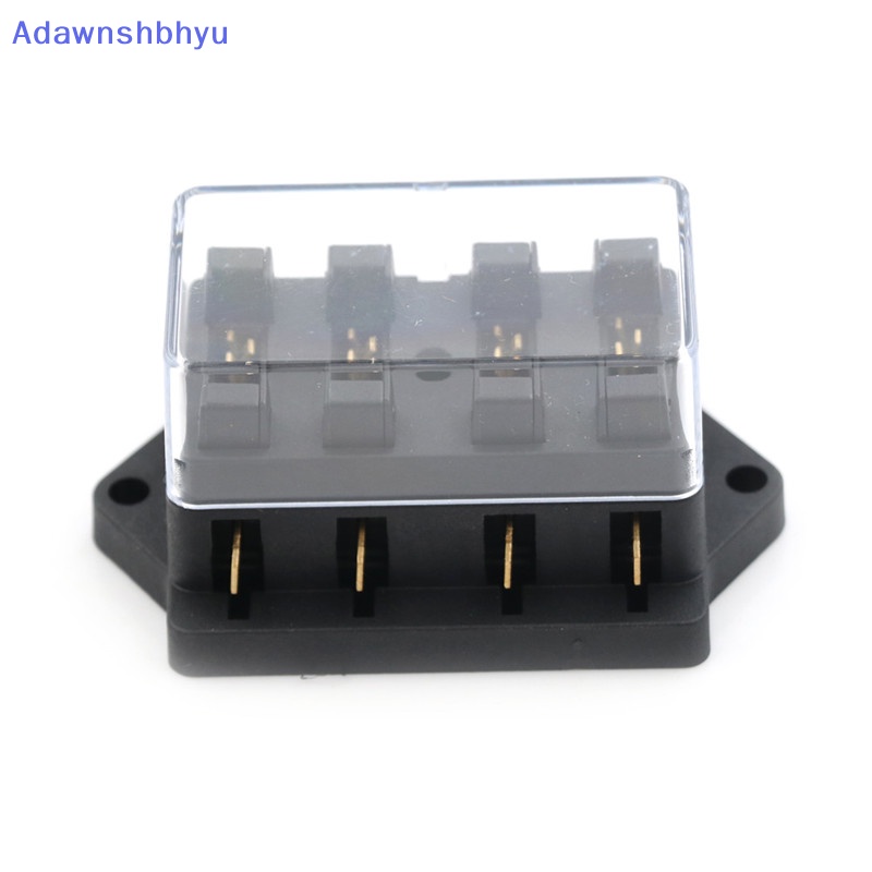 Adhyu Sirkuit Kendaraan Mobil 4arah Standar ATC Otomotif Blade Fuse Box Block Holder ID