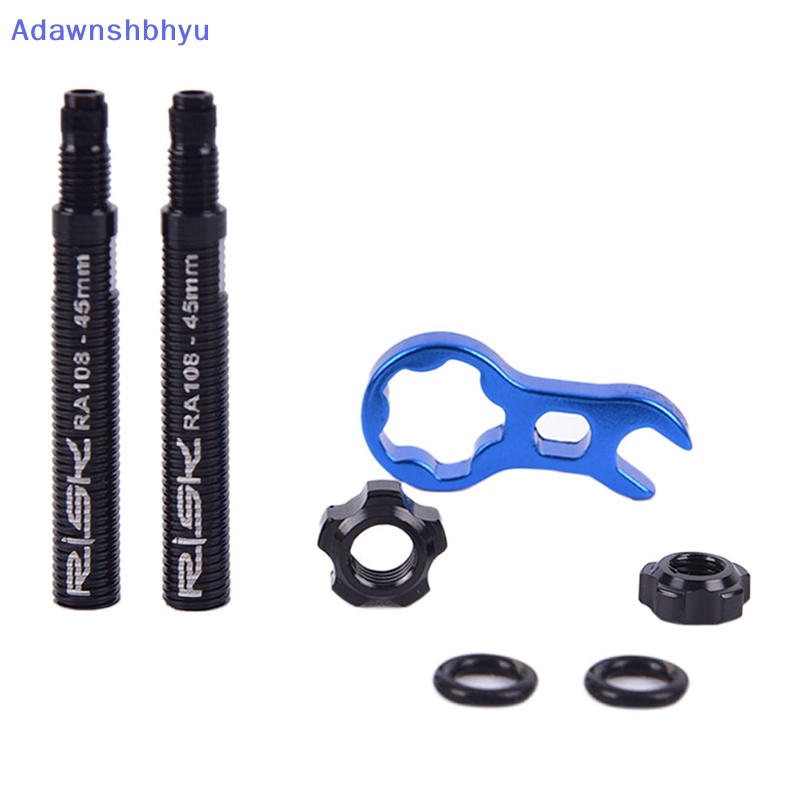 Adhyu 2pcs Sepeda Bicycle Ban Dalam Presta Valve Extender Extension Dengan Core Wrench ID