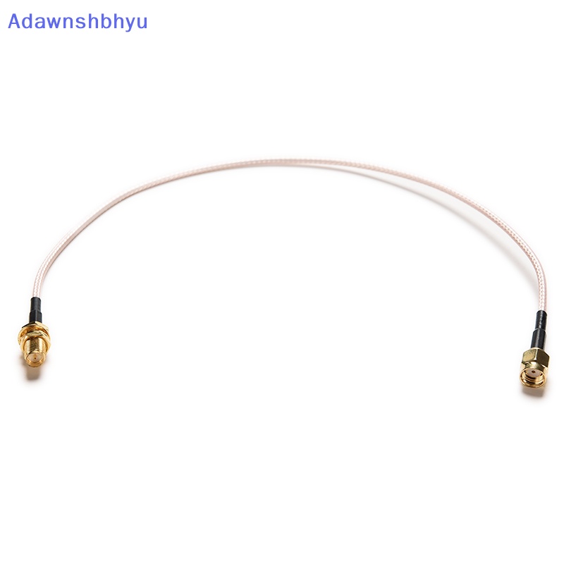 Adhyu 1pc Kabel RP.SMA male jack to female plug Sekat crimp RG316 Kuncir 30cm ID