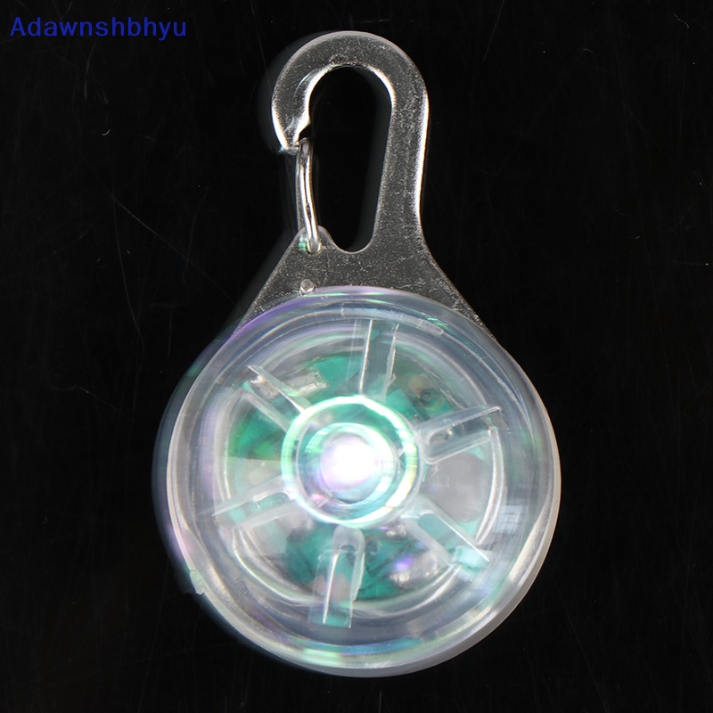 Adhyu Lampu LED Kerah Anjing Clip-On Untuk Keamanan Tahan Air Malam Berjalan Hewan Peliharaan Kucing Anjing ID