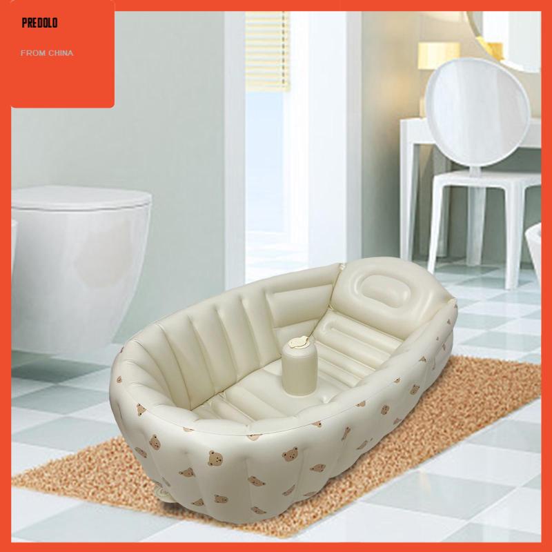 [Predolo] Bathtub Bayi Newborn Non Slip Portable Travel Bath Tub Untuk Bayi Balita Anak