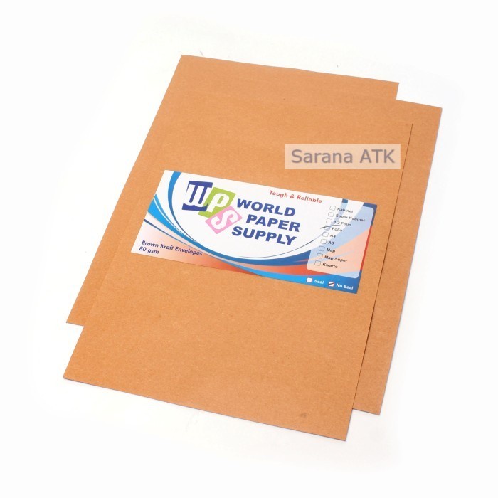 

WPS Amplop Coklat Ukuran Folio