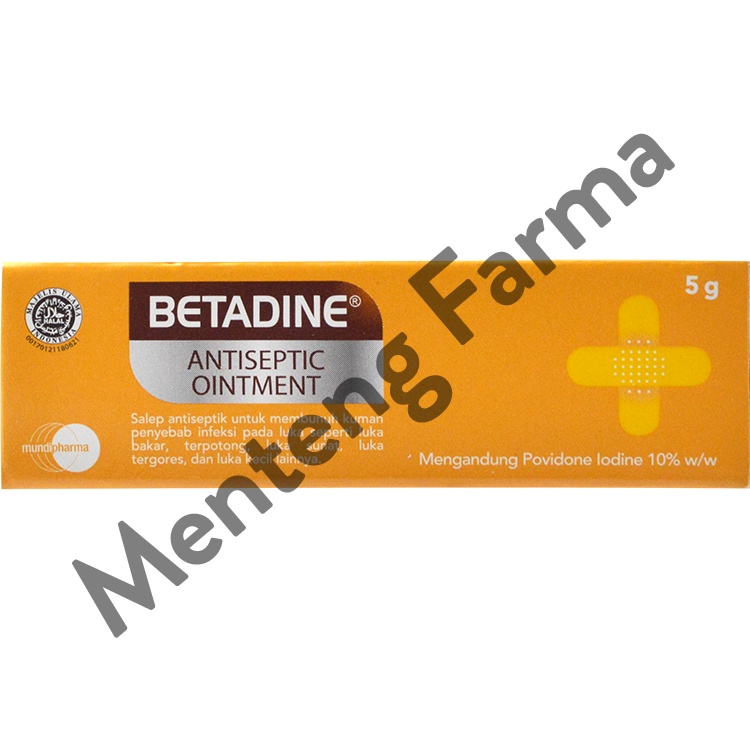 Betadine Salep 5 Gr - Salep Luka Antiseptik