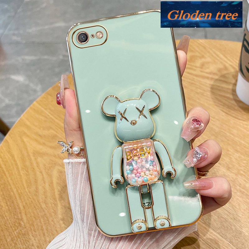 Toserbaloden pohon mustofaasing kalila71 oppo a71k Casing ponsel toserbaoftcase mustofalectroplated silikon shockproof suketrotector suketmooth suketrote pentol mustofaumper mustofaover new design