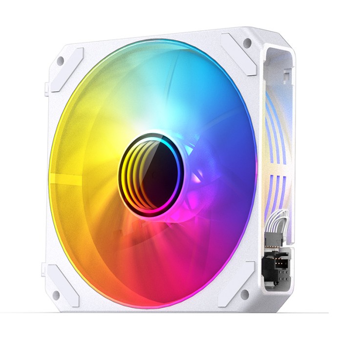 JONSBO ZG-120W WHITE ARGB IN1 FAN CASE KIPAS CASING 12CM RGB