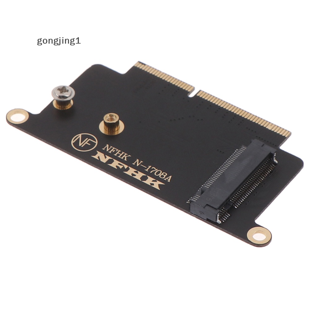 Ggg NVMe M.2 ngff ssd Untuk 2016 2017 13&quot; macbook pro a1708 adapter card ID