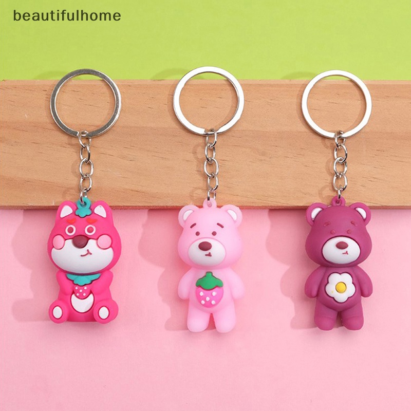 {beautifulhome} Creative Toy Story Anime Figure Manyo Keyring Ornaments Kartun Boneka Lucu Tas Gantungan Kunci Mobil Liontin Aksesoris Anak Hadiah.