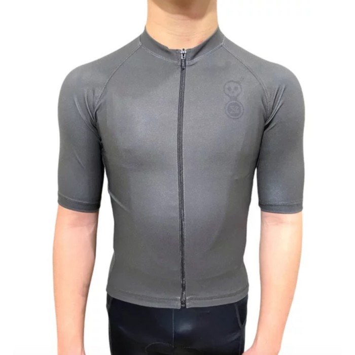 JERSEY SEPEDA SXB GREY SEPEDA ROADBIKE GOWES CYCLING JERSEY SLEEVE - S