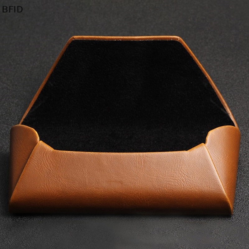 [BFID] Myopia Leather Glasses Case Kotak Kacamata Kulit Untuk Wanita Kotak Kacamata Berjemur Kacamata Pouch Solid Aksesoris Kacamata [ID]