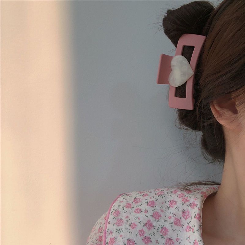 Klip rambut model hati wanita super peri barang import dengan harga grosir bahan berkualitas import harga grosir bisa cod